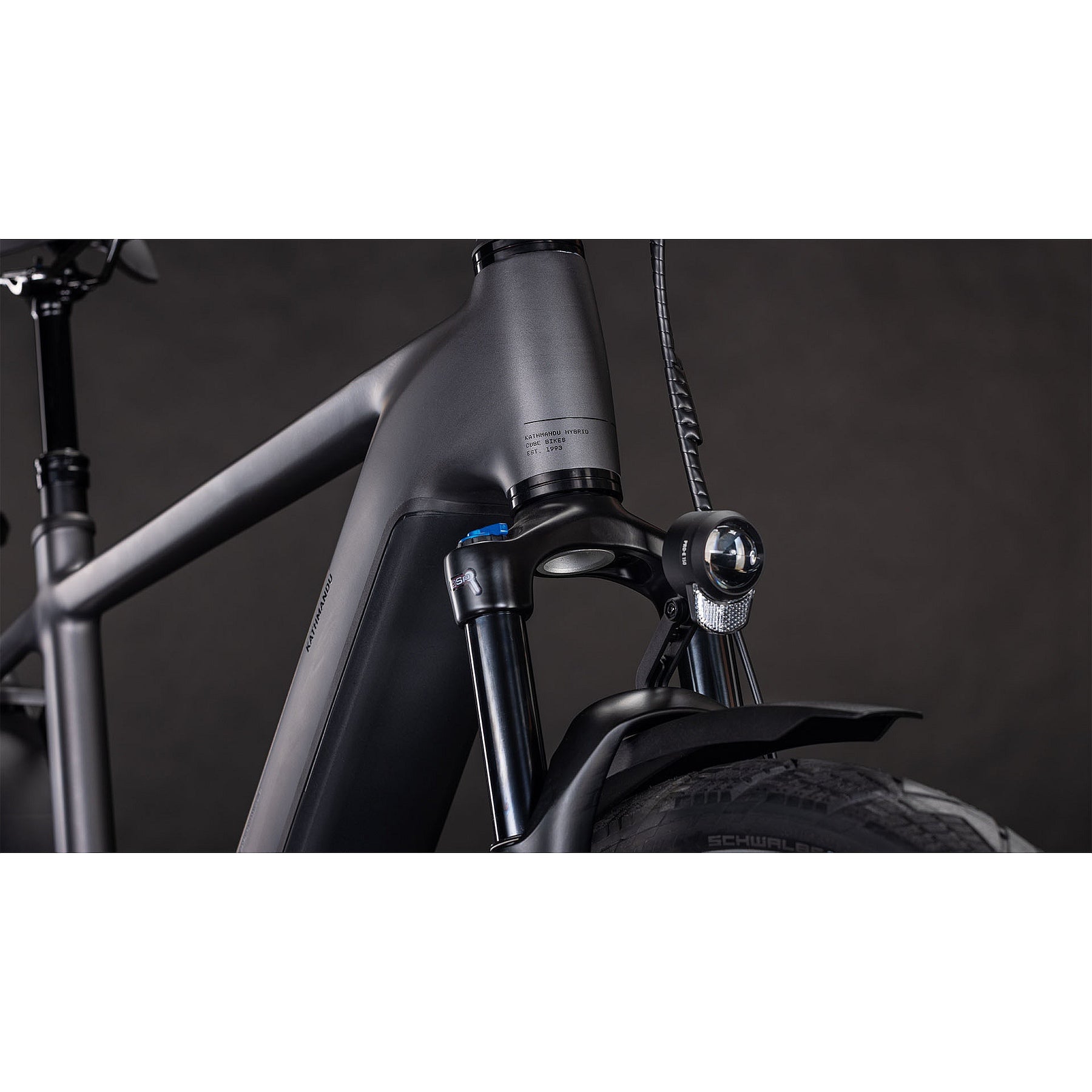 CUBE KATHMANDU HYBRID Comfort Pro 800 - Electric Touring Bike - 2026 - slabgrey