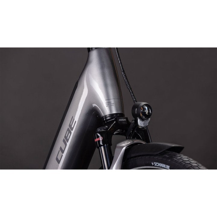 CUBE SUPREME HYBRID Deluxe Pro 600 - Easy Entry - Electric Bike - 2026 - 28“ – quicksilver